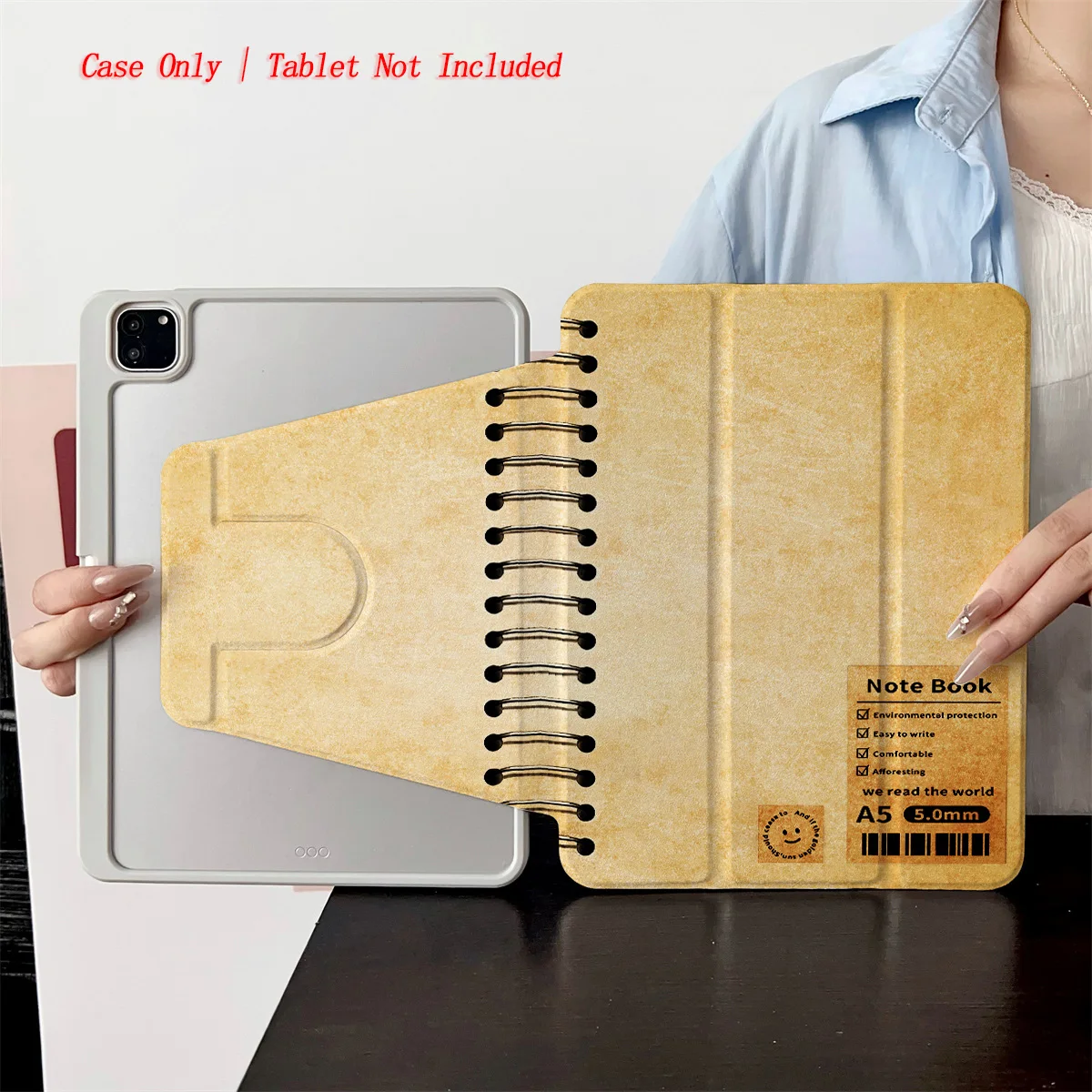 

Винтажный коричневый узор iPad чехол для Apple iPad 10-го поколения Pro 11 Air 4 Mini 6, прочный защитный чехол