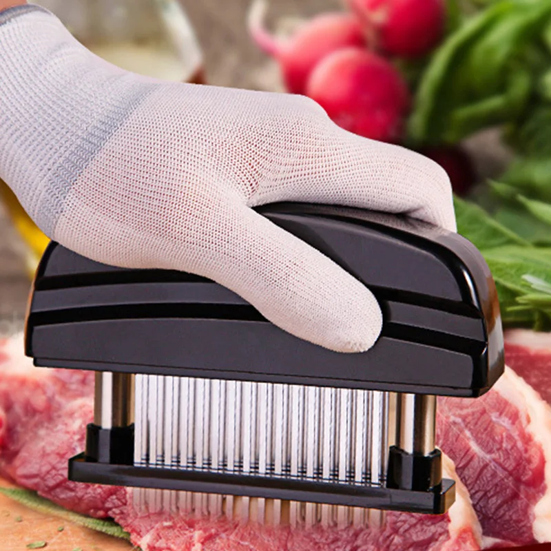 

48 Blades Needle Meat Tenderizer Stainless Steel Knife Meat Beaf Steak Mallet Meat Tenderizer Hammer Pounder Cooking Tools