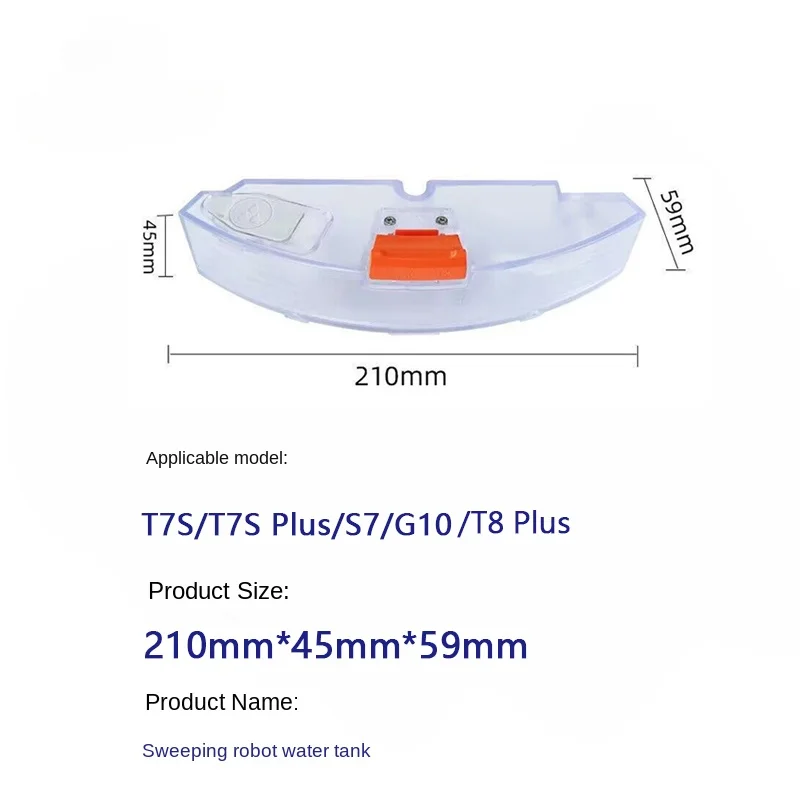 

Original Suitable for Mijia Stone S7 T7S PLUS G10 Sweeper Water Box Accessories T7S Electric Control Water Tank Roborock