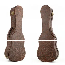 Custodia per ukulele da 21/23 /26 pollici/legno/compressione e resistenza alla caduta/a prova di umidità e impermeabile