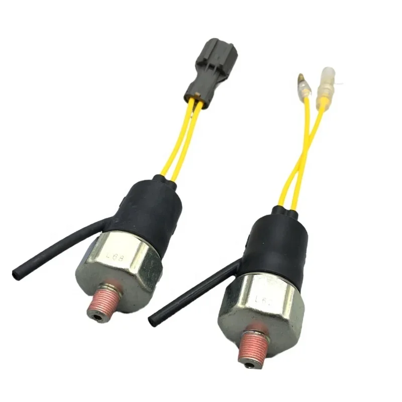 JUYULONG is suitable for Hitachi EX120 200-1-3-5 6BG1 6BD1 oil pressure sensor induction plug Construction Machinery Parts