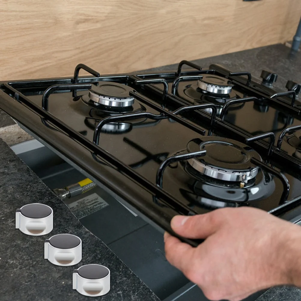 

2Pcs Gas Stove Switch Knobs Zinc Alloy Durable Kitchen Stove Replacement Accessories Universal Cooker Control Knobs