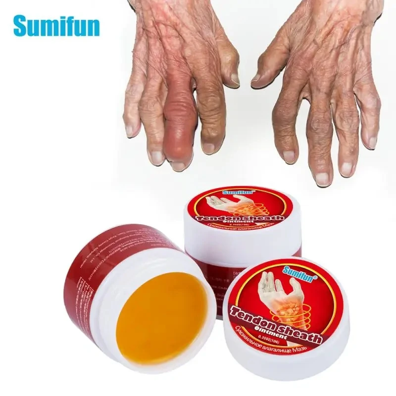 1/2/3Pc Tendon Sheath Ointment Sumifun Joint Treatment Finger Wrist Analgesic Cream Muscle Strain Pain Relief Balm beauty health