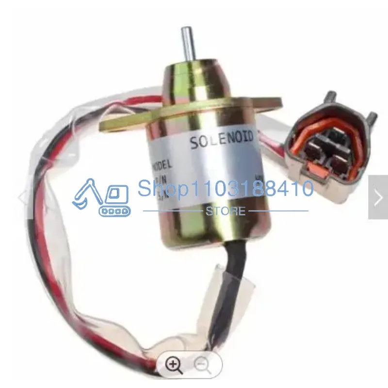 119233-77932 para Yanmar 4TNE94 solenoide de parada solenoide de apagado 1503ES-12S5SUC12S solenoide de apagado 4TNE98