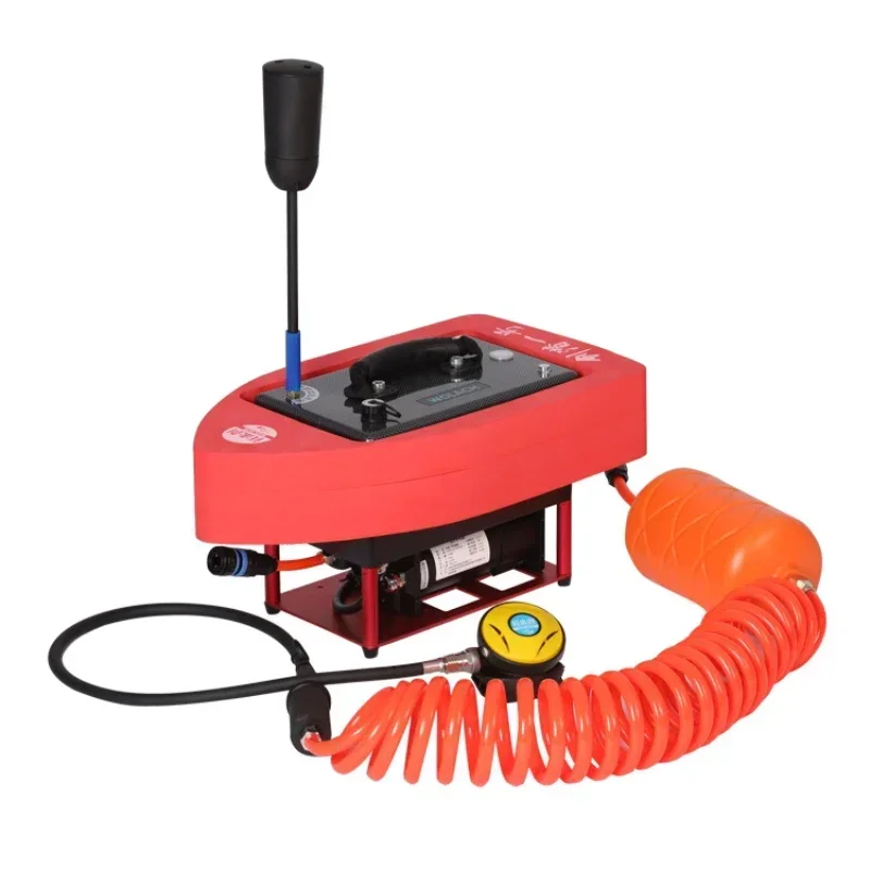 Portable submersible ventilator, air pump, full set of equipment for catching fish, artificial fish gills, biting mouth