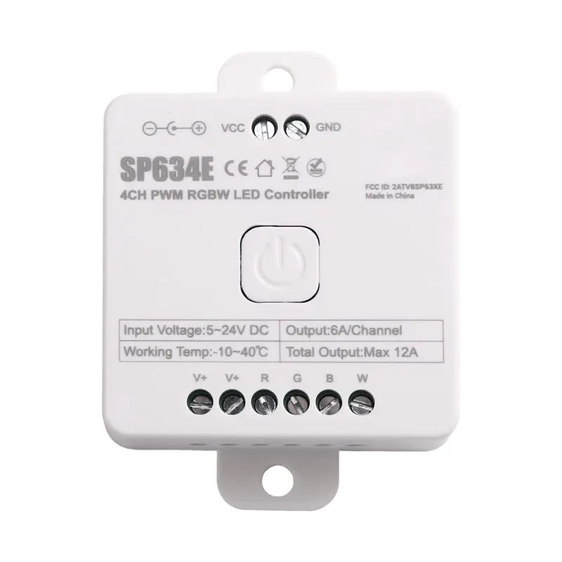 DT51 PWM LED Strip Controller SP634E DC5 24V Bluetooth APP Remote for Single Color CCT RGB RGBW RGBCCT