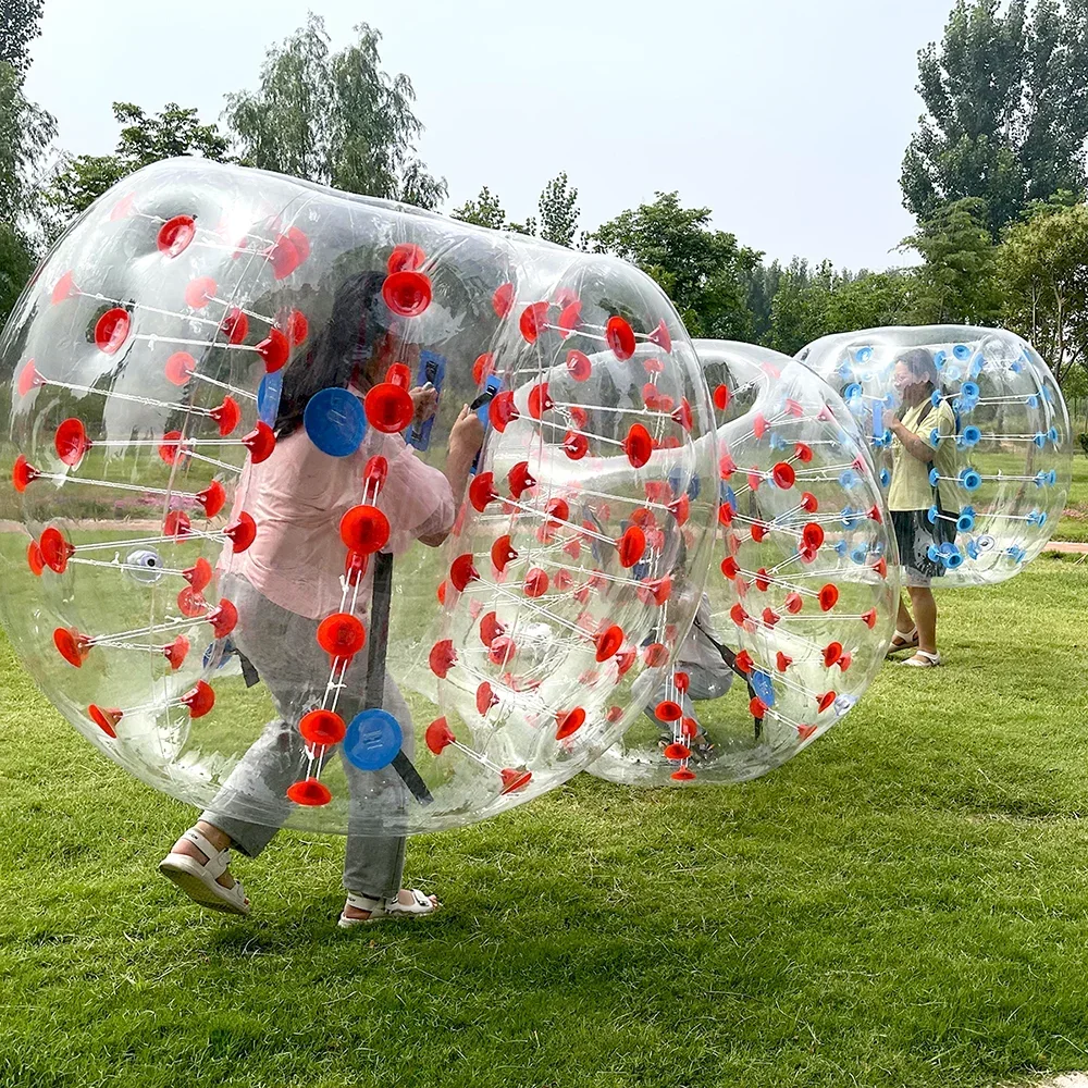 Wholesale Inflatable Bumper Ball Zorb Ball Bubble Football 1.2/1.5m Bubble Soccer Ball for kids adults