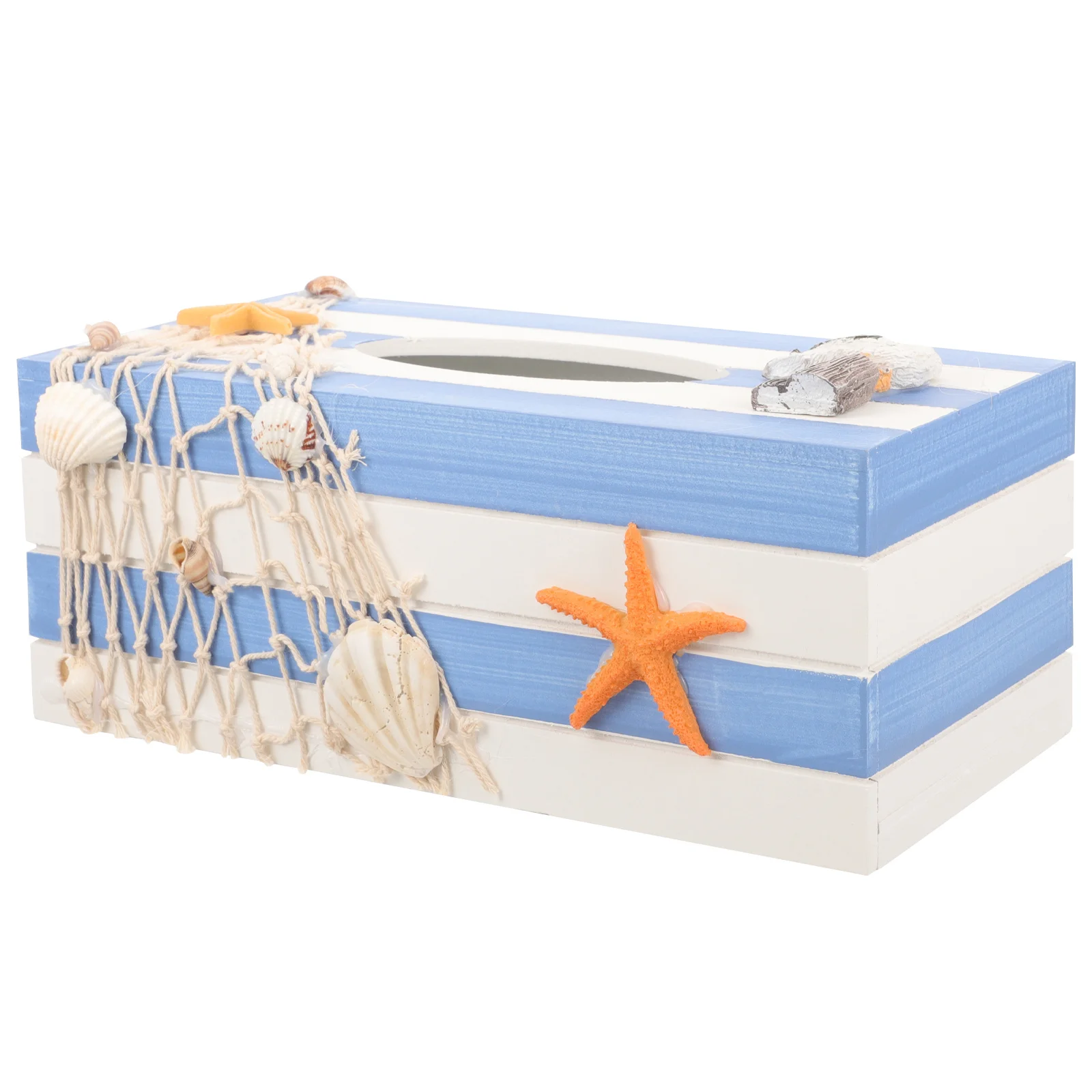 

1pc Tissue Box Cover For Home Office Bedroom Living Room Napkin Holder Wooden Tissue Container Paper Towel Box