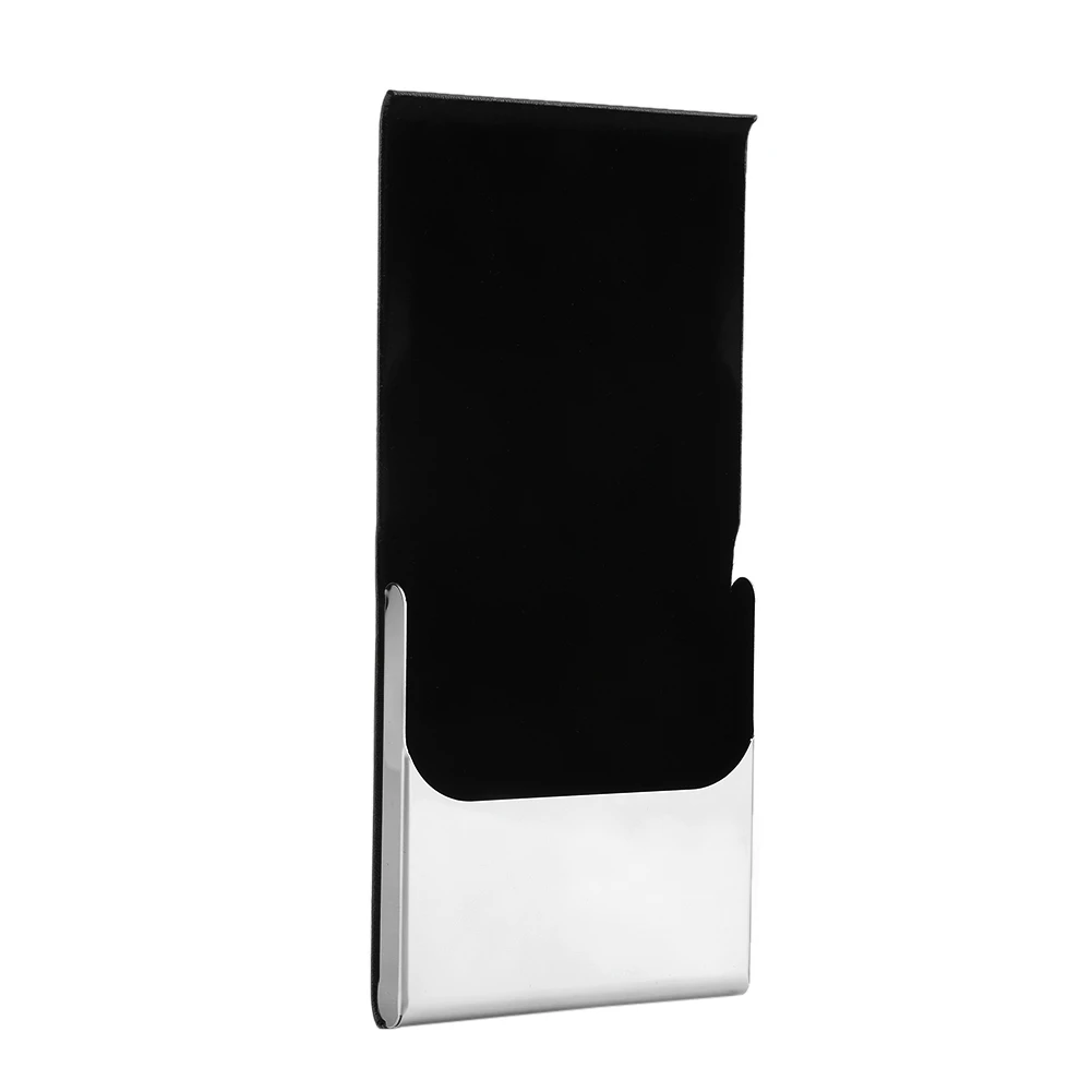 Ultrathin Pocket Carrying Cigarette Box PU Leather Metal Frame 10 Regular Size view 6