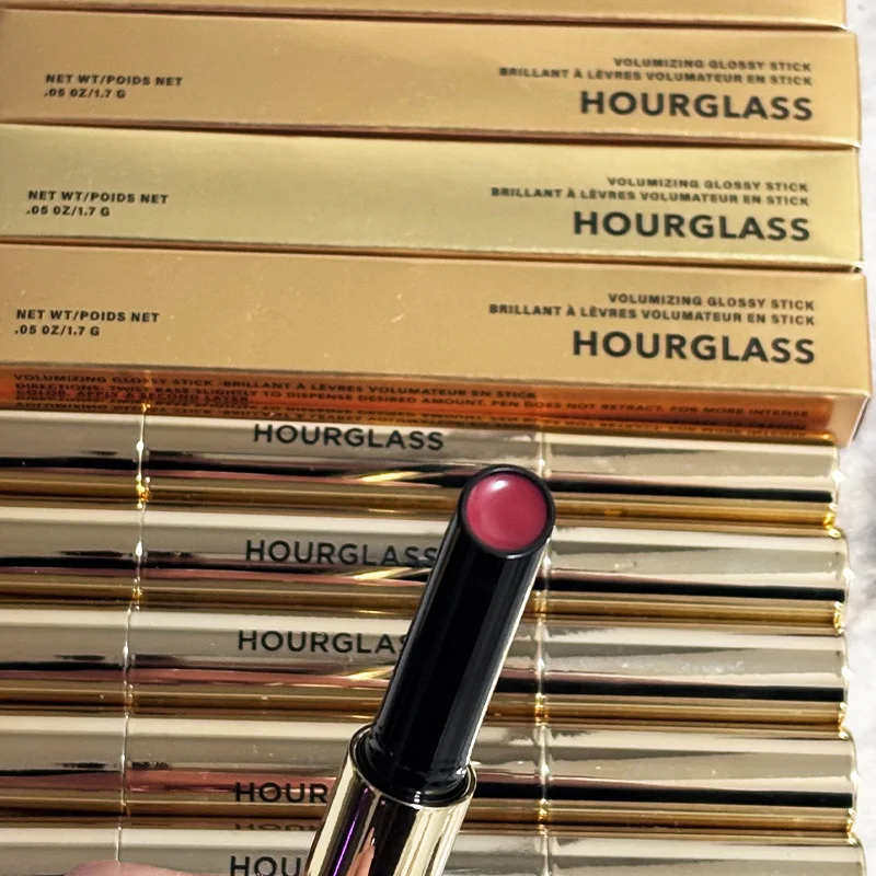Batom Hidratante Hourglass Phantom, Maquiagem Volumizadora, Gloss Labial Matte, Bálsamo Labial Brilhante, Gloss Labial com Efeito Espelho, Cosmético