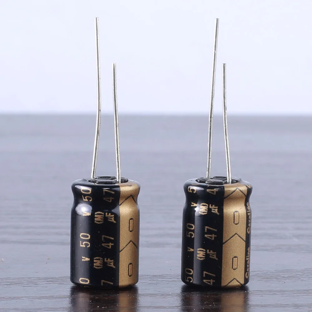 

10pcs JAPAN ROA Cerafine 47uf 50v Capacitor For Audio RoHS New diy HiFi