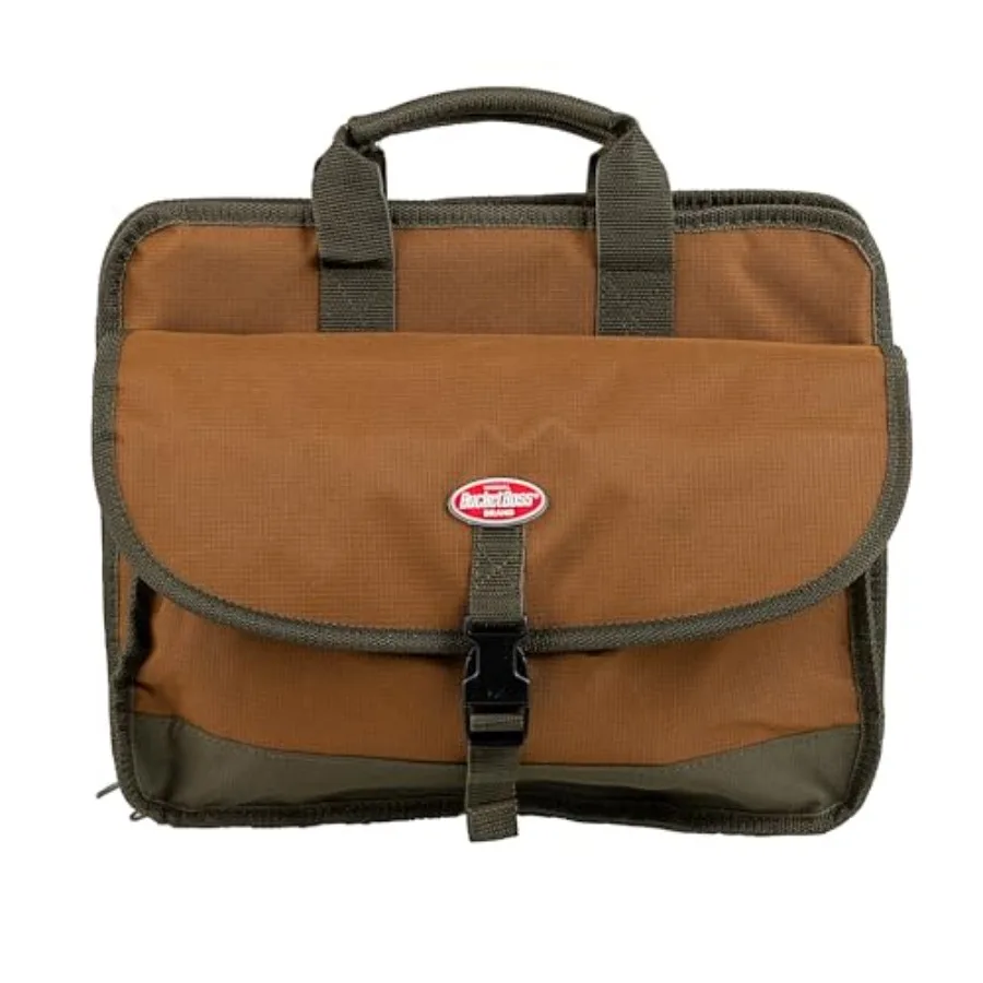 

Портфель Bucket Boss Contractor's Briefcase, коричневый, 62100, коричневый, с зелеными вставками