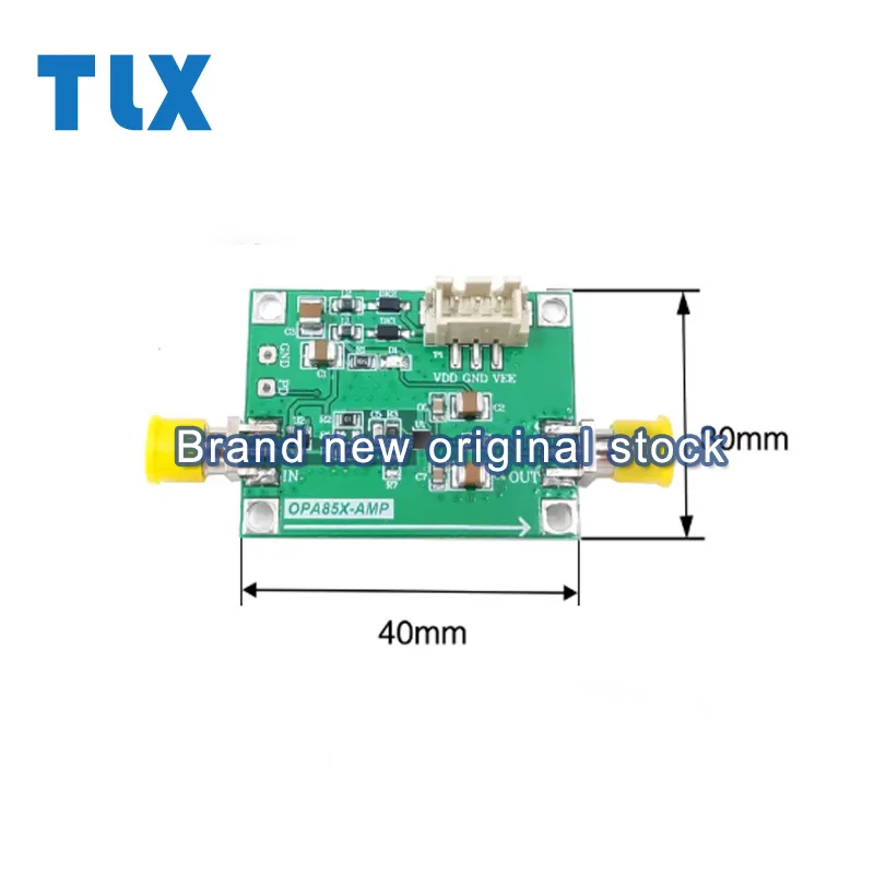 OPA855 high speed amplifier module phototransistor ultra wideband amplification 8GHz bandwidth