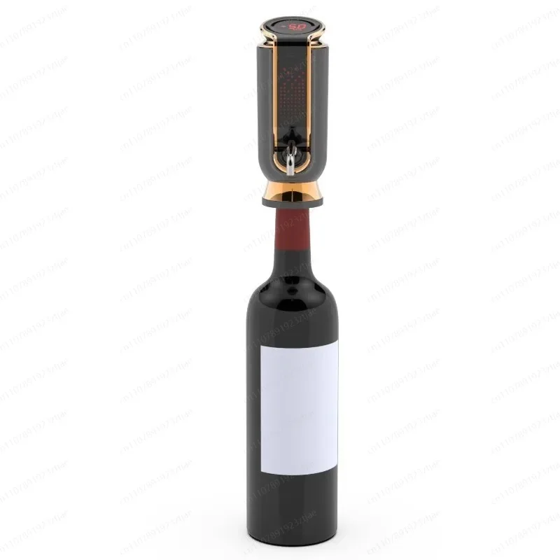 

LED Screen Wine Quantitative Pourer, Electric Vacuum Storage Automatic Wine Aerator Dispenser