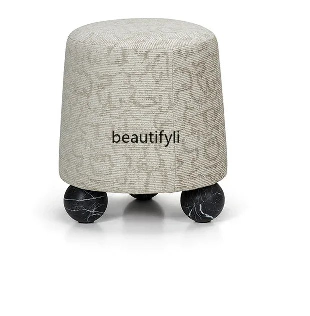 

smt03 ss new styelModern Designer Black and White Graffiti Stripe Minimalist Art Low Stool Hotel Living Room Bedroom Makeup Stoo