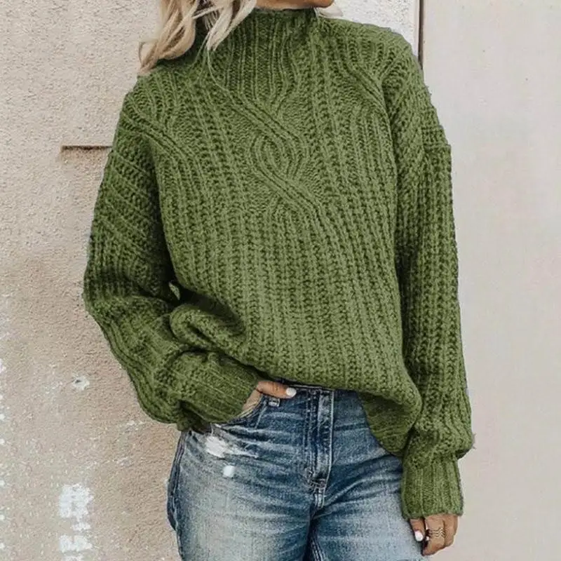 

Women's Sweater Coat Winter Jaet Ladies Knittedwear Inner Wear 2024 Faion Trend Fem Faion Autumn Collection