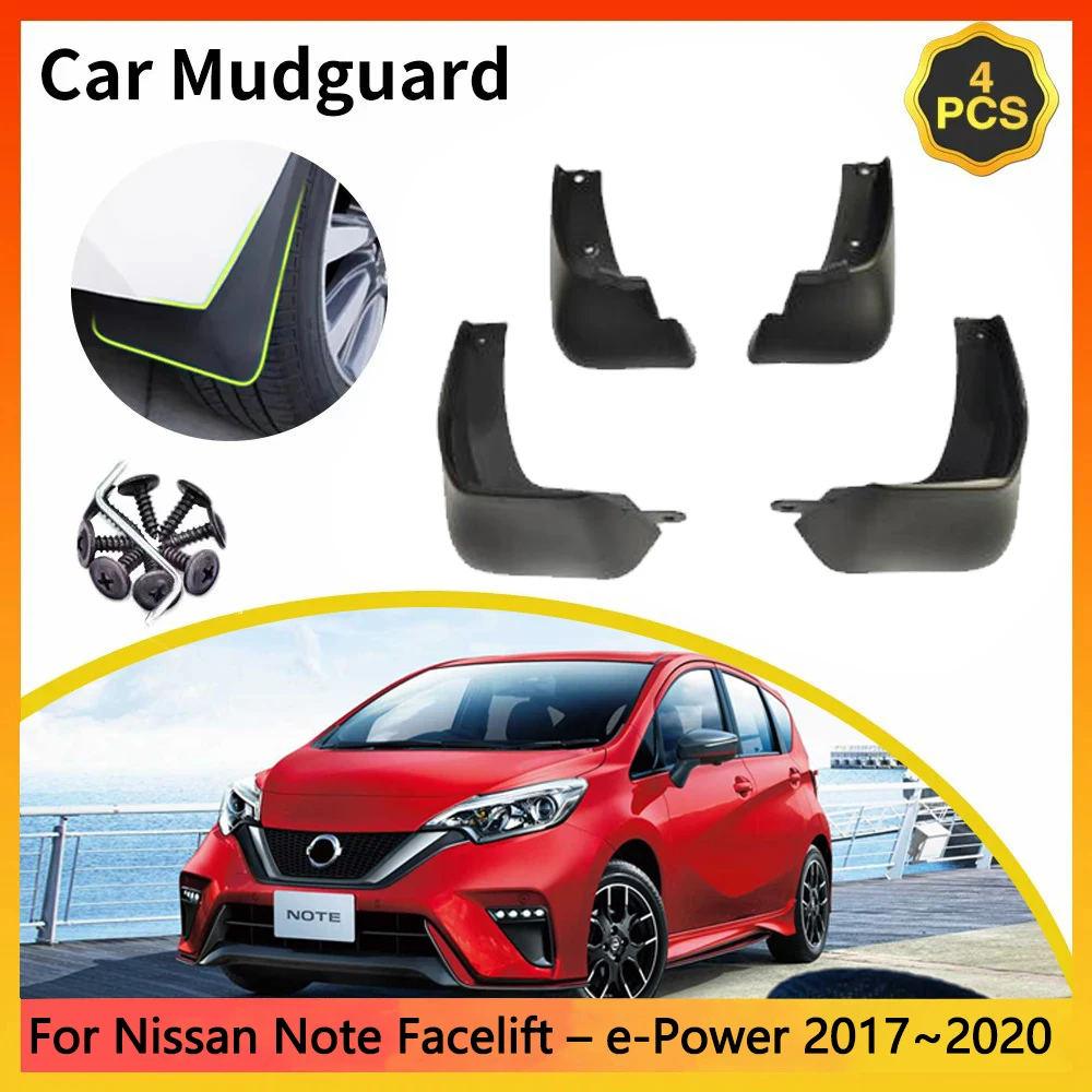 

Для Nissan Note E12 Facelift-e-Power 2017 ~ 2020 автомобильные брызговики брызговики брызговики аксессуары для крыльев авто