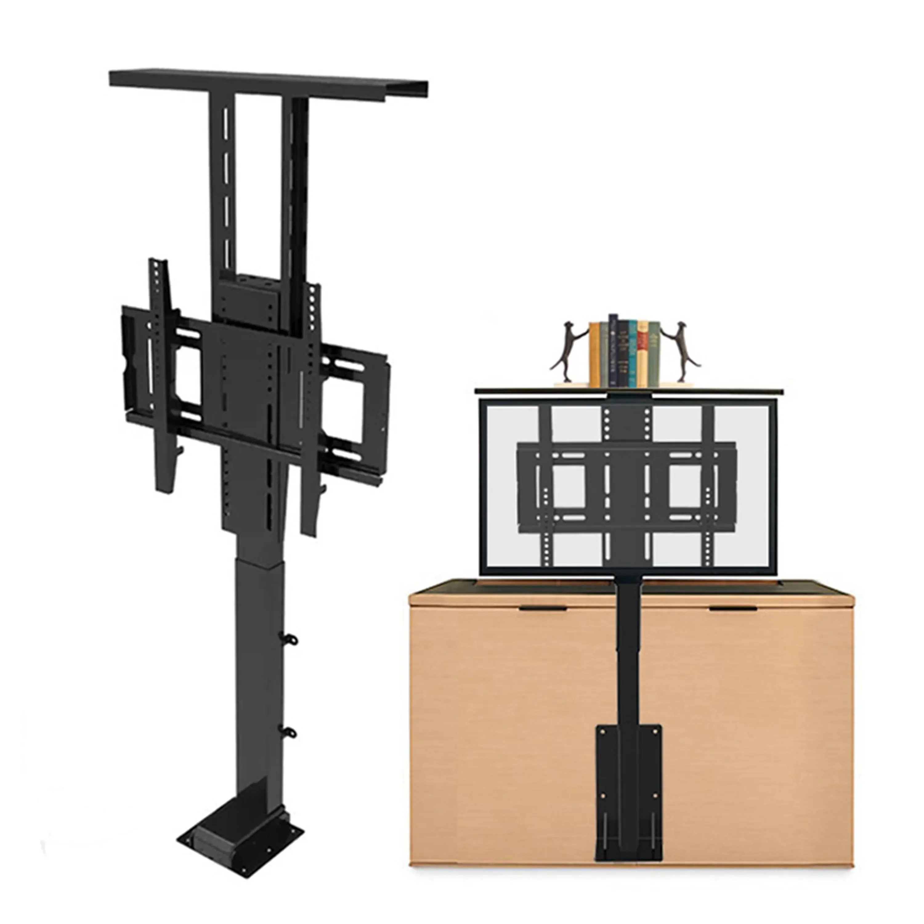 Electric Automatic Motorized TV Mount Fit Stand Height Adjustable Tv Lift Mechanism For Tv Lift Cabinet