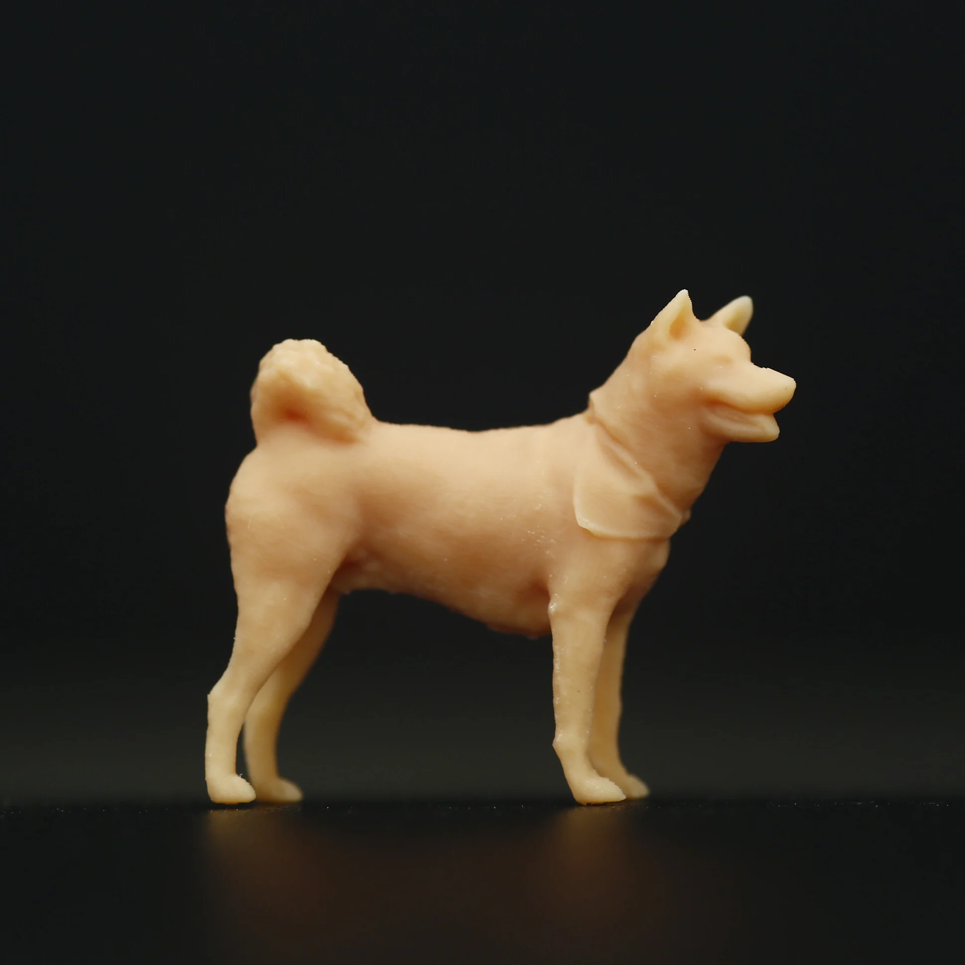 A233 1/87 1/64 1/43 Golden Retriever Bullhead Terrier Chai chien figurine Miniature modèle accessoires Collection de photographie créative