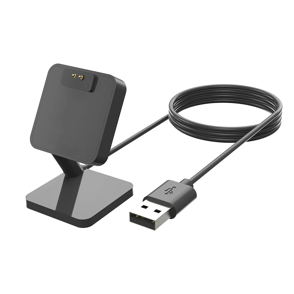 ที่ชาร์จนาฬิกาแม่เหล็กสำหรับ Xiaomi Mi band 8 USB, แท่นชาร์จนาฬิกาแบบพกพาที่วางชาร์จน้ำหนักเบาอุปกรณ์เสริมด้านความปลอดภัยสำหรับเปลี่ยน