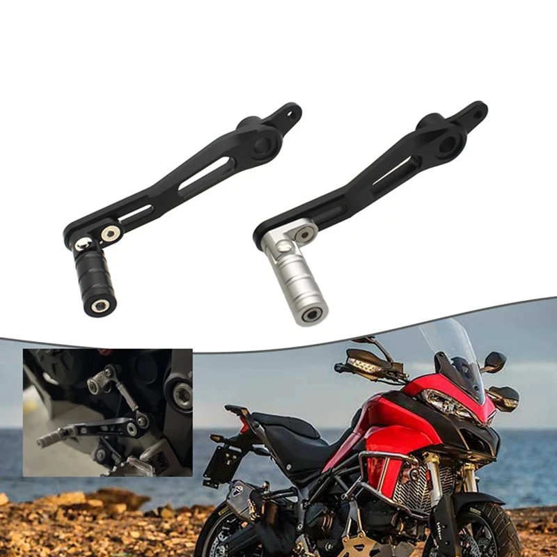 Motorcycle Gear Shifter Shift Pedal Lever Set For Ducati Multistrada 1200 Enduro 2011-2018 Multistrada 950 2017 2018