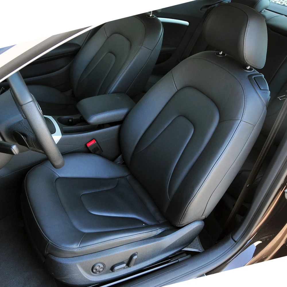 Car Seat Cover Front Row 2 Seats For Audi A5 Coupe 8T3 2007 2008 2009 2010 2011 2012 2013 2014 2015 Seat CushionCar Seat Cover