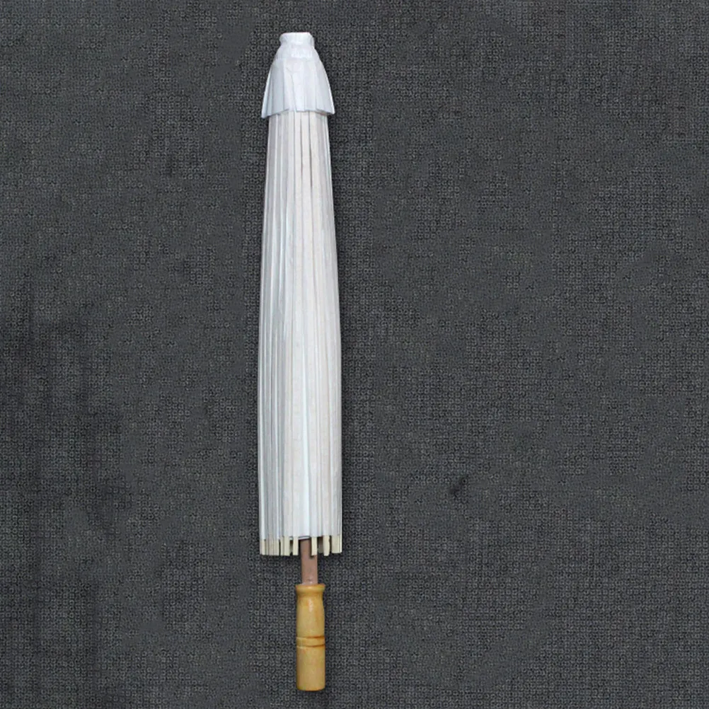 

Белые бумажные зонтики для свадьбы, легкие, портативные, для свадебных торжеств, мероприятий на открытом воздухе, фотосессий, декоративные, в китайском стиле