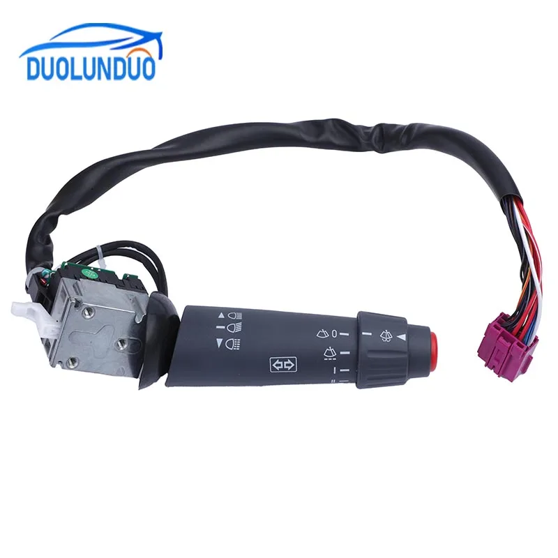 New DUOLUNDUO Hight Quality Wiper Switch A0085450124 Car Accessories For Mercedes Benz Truck Atego Vario 0085450124