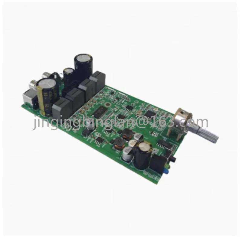 2x100W Bluetooth power amplifier board BT5.0 module 2.0 stereo high power computer DSP tuning TPA3244