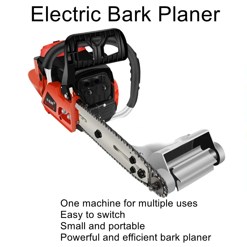 Electric chipping and playing bark tools to scrape and peel the bark gasoline peeler special knife chainsaw chainsaw