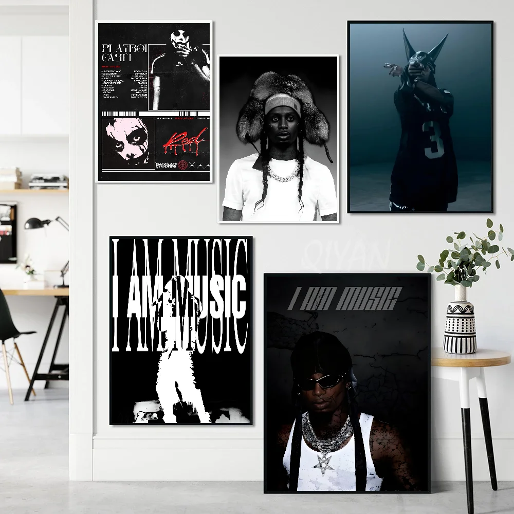 O-Opium Rap Playboi Carti Poster Paper Print Home Living Room Bedroom Entrance Bar Cafe Art Painting Decoration