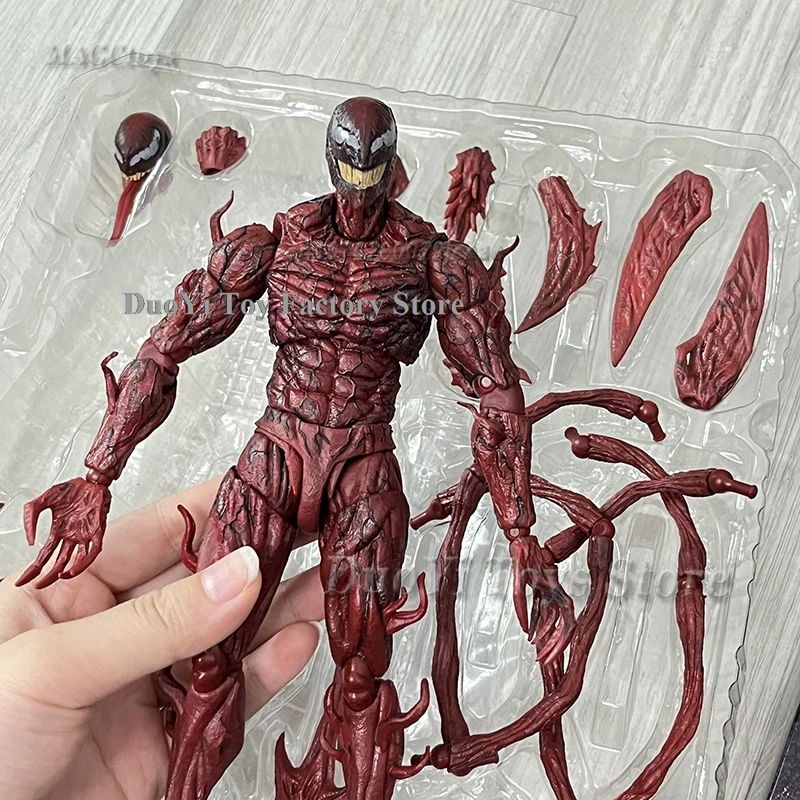 SHFiguarts السم الأحمر السم المذبحة عمل الشكل Shf السم 2 دع هناك المذبحة أنيمي نموذج لجسم لعبة هدايا عيد ميلاد للطفل