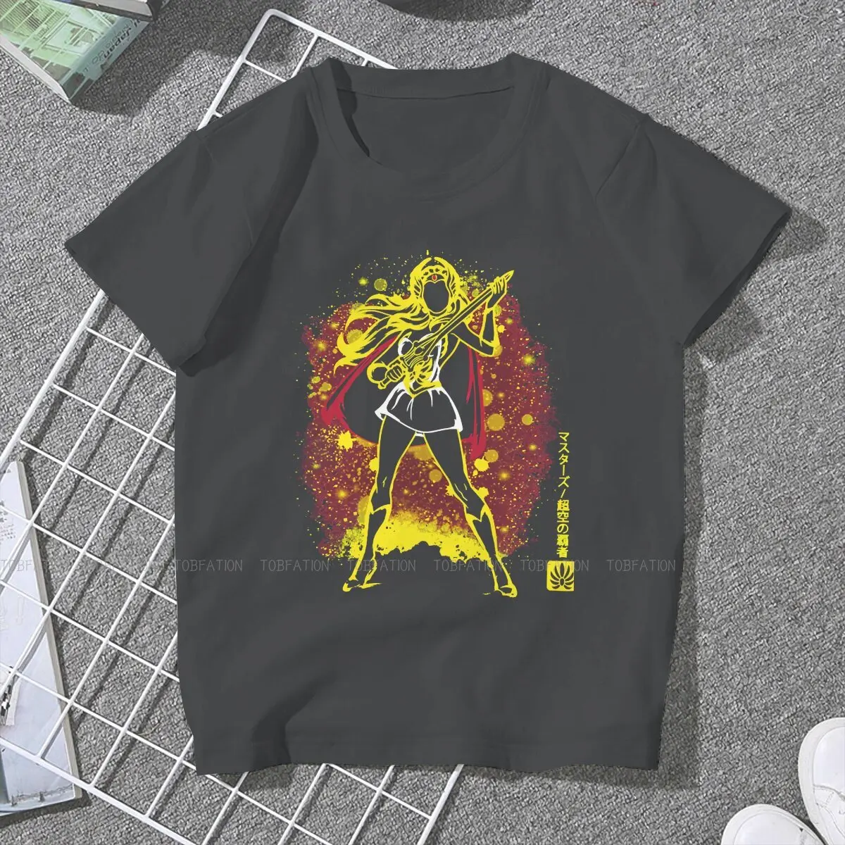 The She Style Female Shirts She-Ra Princess Power Vintage Women Tshirts Harajuku Casual Feminine Blusas