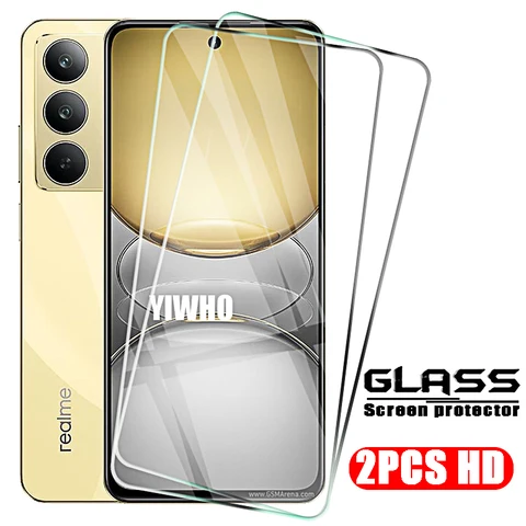 4-1 шт. закаленное стекло для Realme C75 4G C67 C65 C63 C61 C55 C53 C51 C35 C33 C31 C30s Защитные пленки для экрана передняя защитная пленка HD