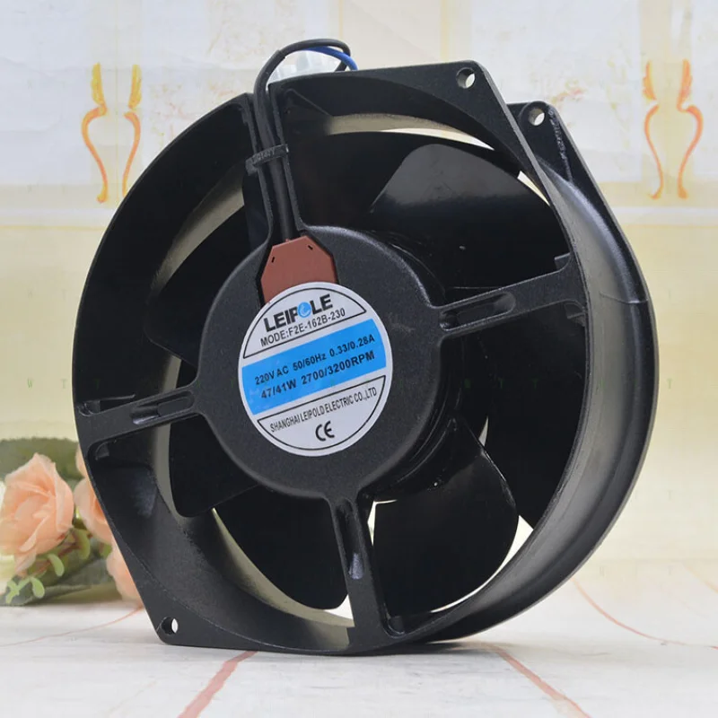 H for  LEIPOLE F2E-162B-230 17055 230v 0.33A All metal High temperature resistant fan