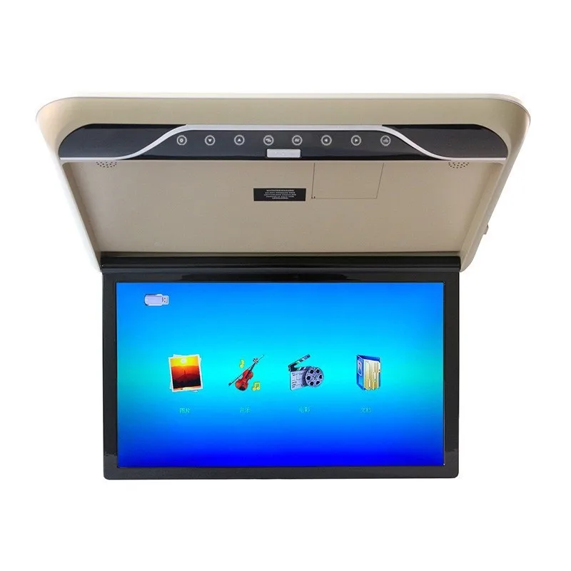 For car 22 inch   Android Headrest Monitor For Rear Seat Multimedia Player Carplay  MP5