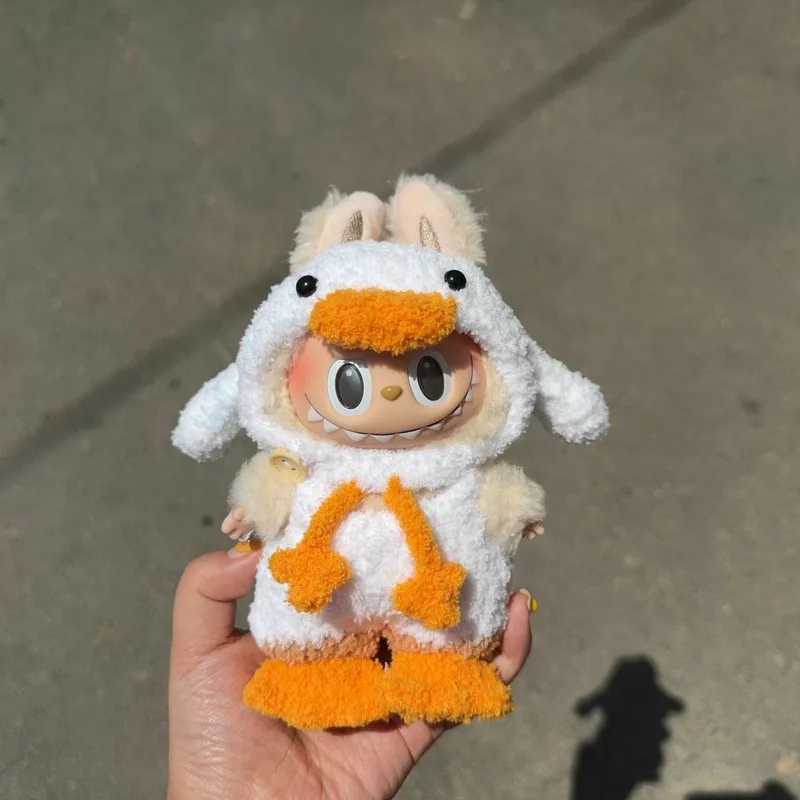 ! Cloth Only ! Labubu Doll Clothes Duck Duck Cloth Clothes15-17cm First,Second,Third Generation Doll Not Included