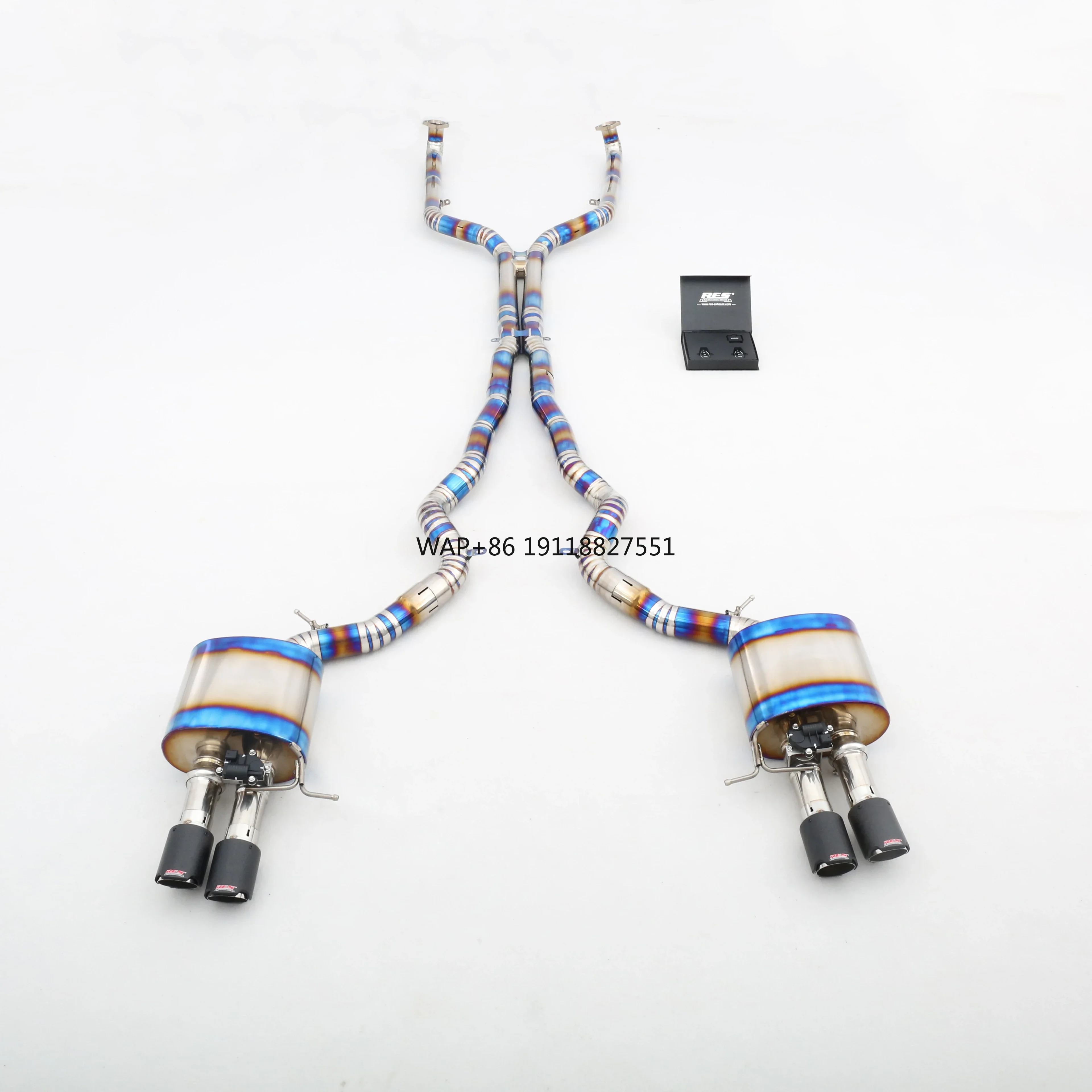 

Factory Customizable M5 F10 4.4T Exhaust System 304 Stainless Steel/Titanium Valves