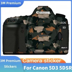 5DIII 5D3 5DM3 Sticker Camera Body Coat Wrap Protective Film Protector Decal Skin For Canon 5D MARK 3 III M3 MARK3 MARKIII