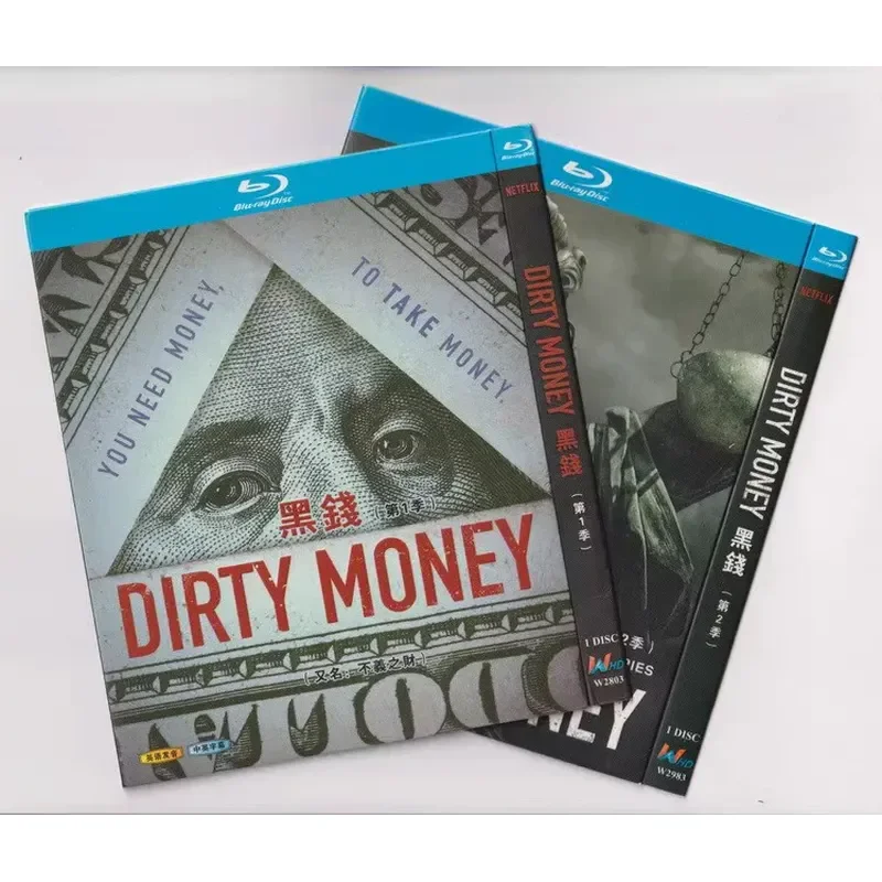 Documentary Black Money Season 1-2 Ill-gotten Wealth Blu-ray High Definition BD 2 Disc Boxed Set