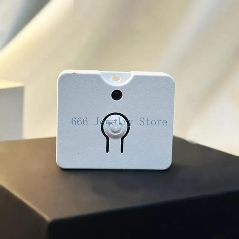 F2TD High Transparency Acrylic Keychain Pendant With LED Light For Unique Accessories