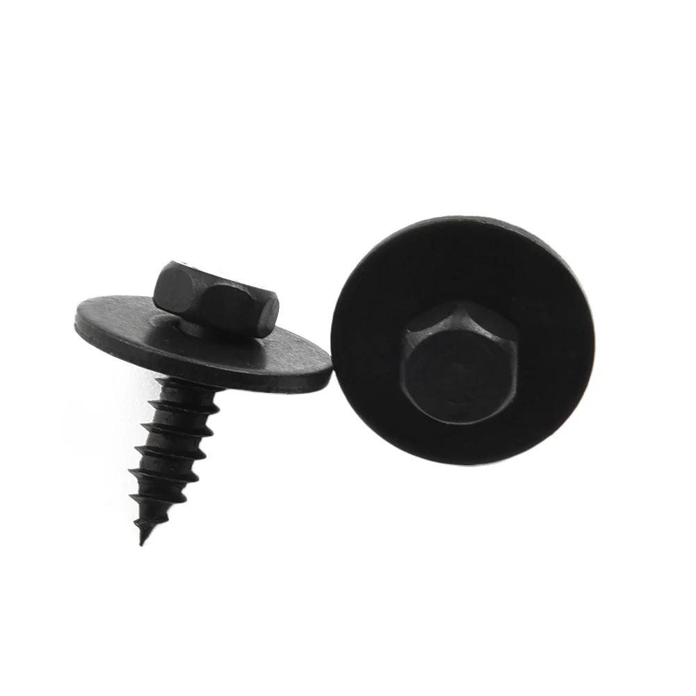 

20pcs Car Hex Head Screw For BMW 07147129160 Fender Liner Air Duct Splash Shield Clip Bolt Screw High Quality Car Accessories