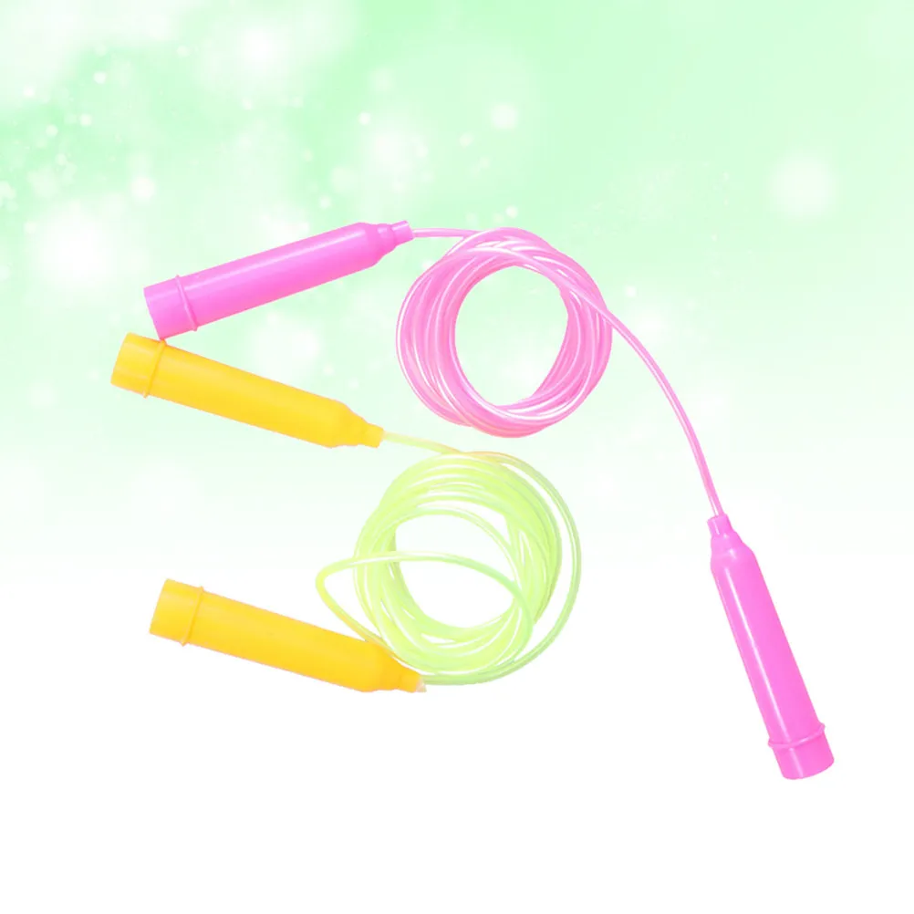 2Pcs Premium Skipping Rope Steel Core PVC Coated Jump Rope for Kindergarten Primary Students Sweat Absorbing Non Slip