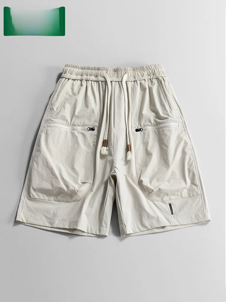 

Wooden Forest Casual orts ex Summer 2025 Loose Large Size Five-Quarter American Sle Qui Dry Sports orts