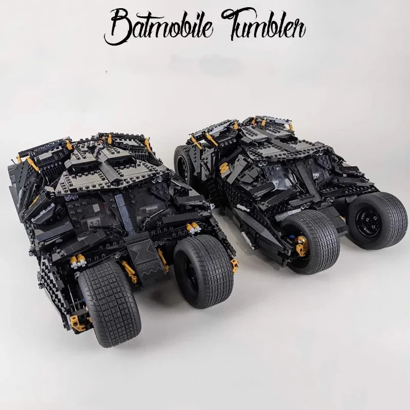 Superheld Night Knight 1989 Batmobil Supercar Modell Bausteine Klassische Fledermaus Motorrad Chariot Ziegel Spielzeug Kinder Für Geschenke