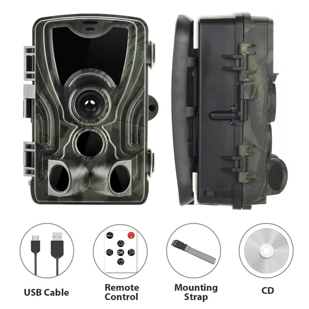 

Hunting Trail Camera 16MP 1080P 940nm Infrared Night Vision Motion Activated Trigger Security Cam Outdoor Wildlife Photo Traps