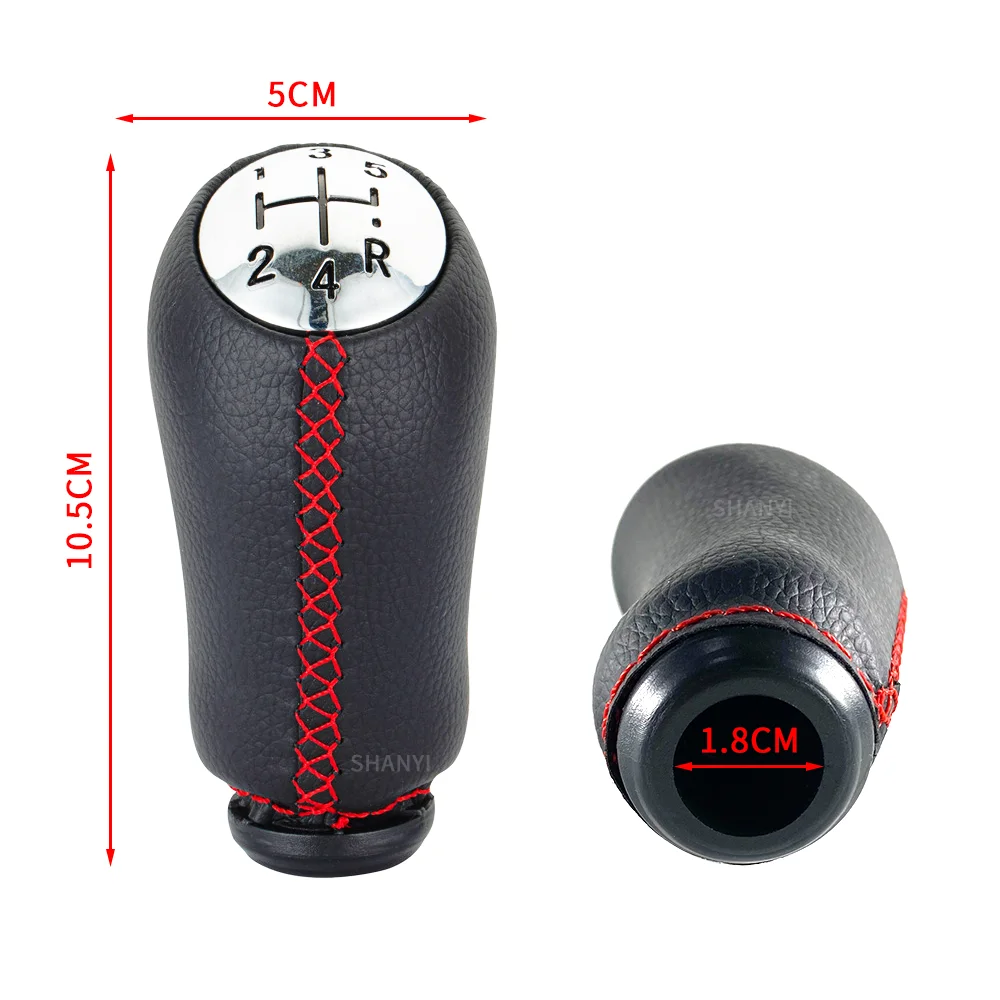 Car 5 Speed Gear Shift Knob Swift shift lever Head Gearbox Handles For RENAULT Laguna Megane 2 MK2 II Clio 3 III MK3 Scenic 2