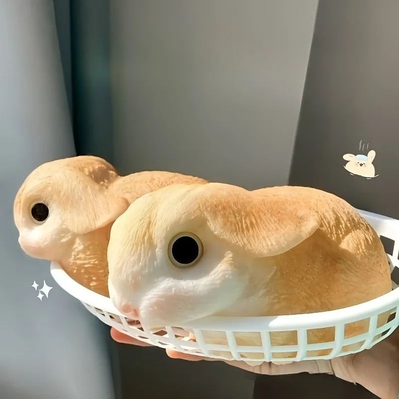 Super grande coelho figura squeeze brinquedo macio pegajoso coelho brinquedo mole bonito dos desenhos animados animal lento rebote alívio relaxar brinquedos presentes da menina