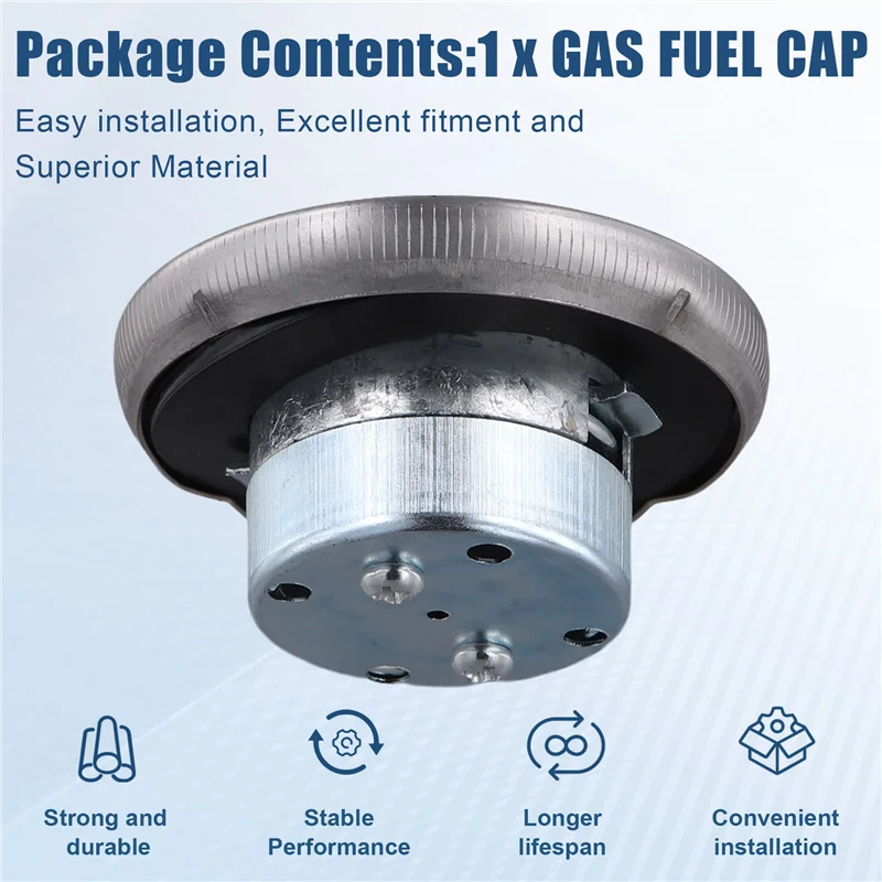 

X39A-METAL GAS FUEL CAP 1/4 TURN REPLACES 51048-1103 & 51048-0005 For Kawasaki Mule