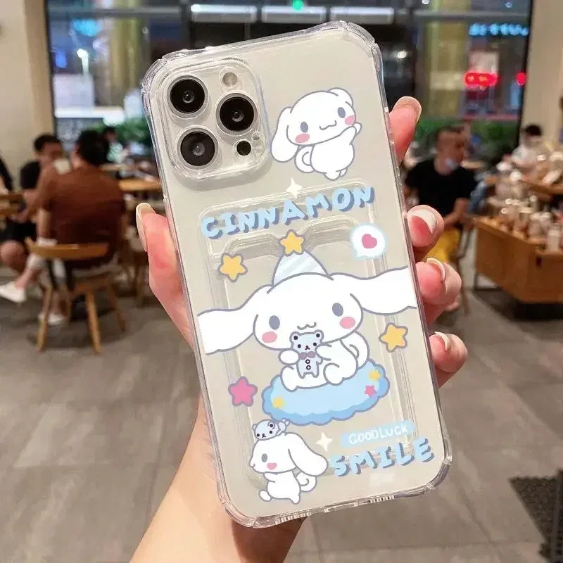 Kuromi Pochacco Cinnamoroll Card Hold Case for Samsung Galaxy A17 A07 A56 A36 A26 A55 A35 A06 A24 A14 A54 A15 A25 A34 A23 4G 5G - náhled 6